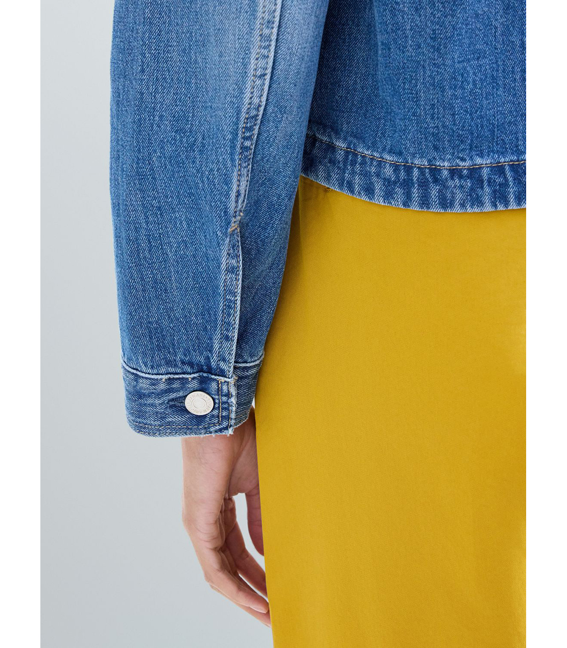 フード付きデニムジャケット 詳細画像 ブルー 7